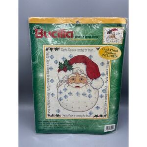 Bucilla Santa Coming to Town Counted Cross Stitch Advent‎ Calendar Kit